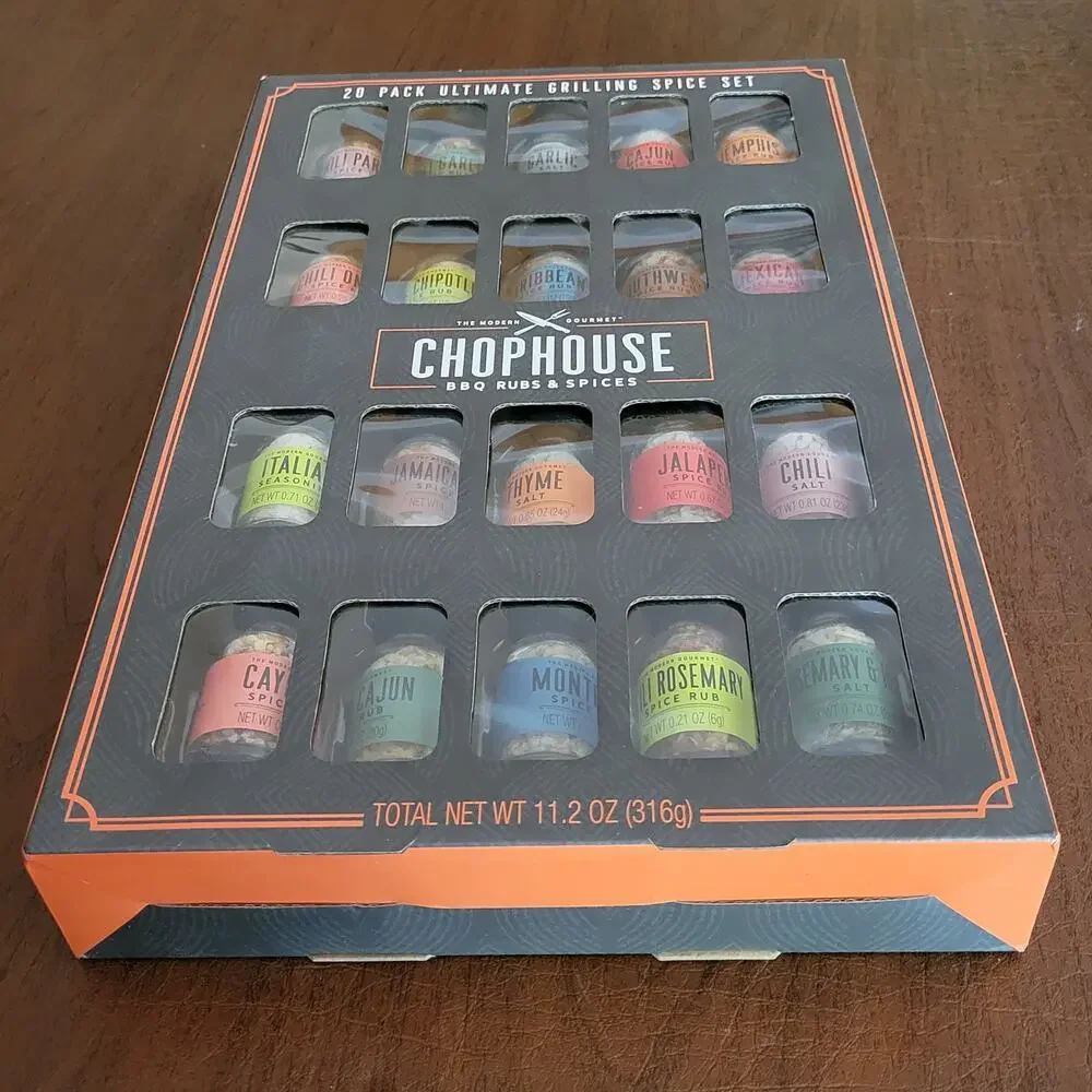 Modern Gourmet Chophouse Ultimate Grilling Spice Set 20 Piece Set New sealed